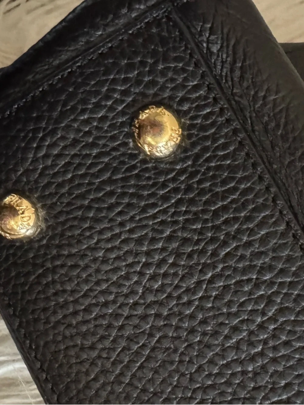PRADA Black Leather bag - Picture 8 of 12